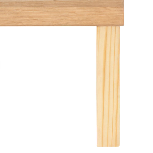 Ebern Designs Eimuntas 14 inch Solid Wood Platform Bed, No Squeak Bed